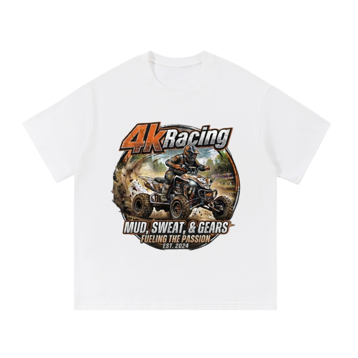 Adult Tee "Mud, Sweat, and Gears"