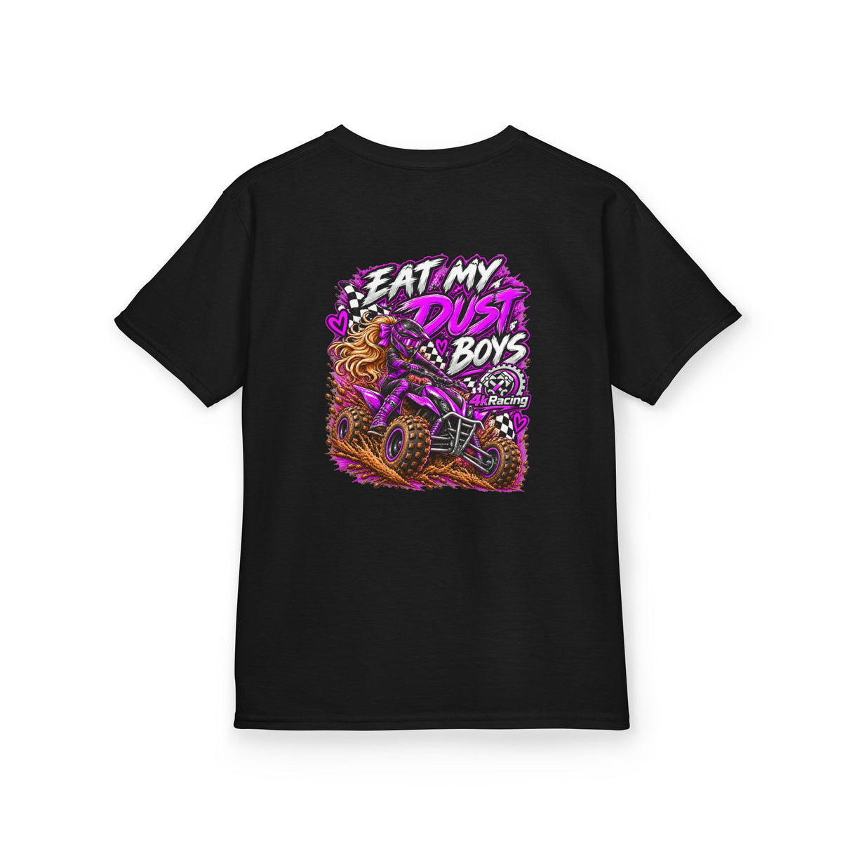 Girls Tee "Eat My Dust Boys" ATV Graphic