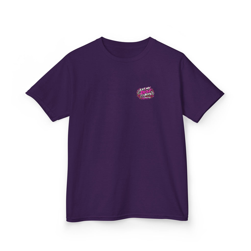 Girl's Tee "Eat My Dust Boys" Dirt Bike Graphic