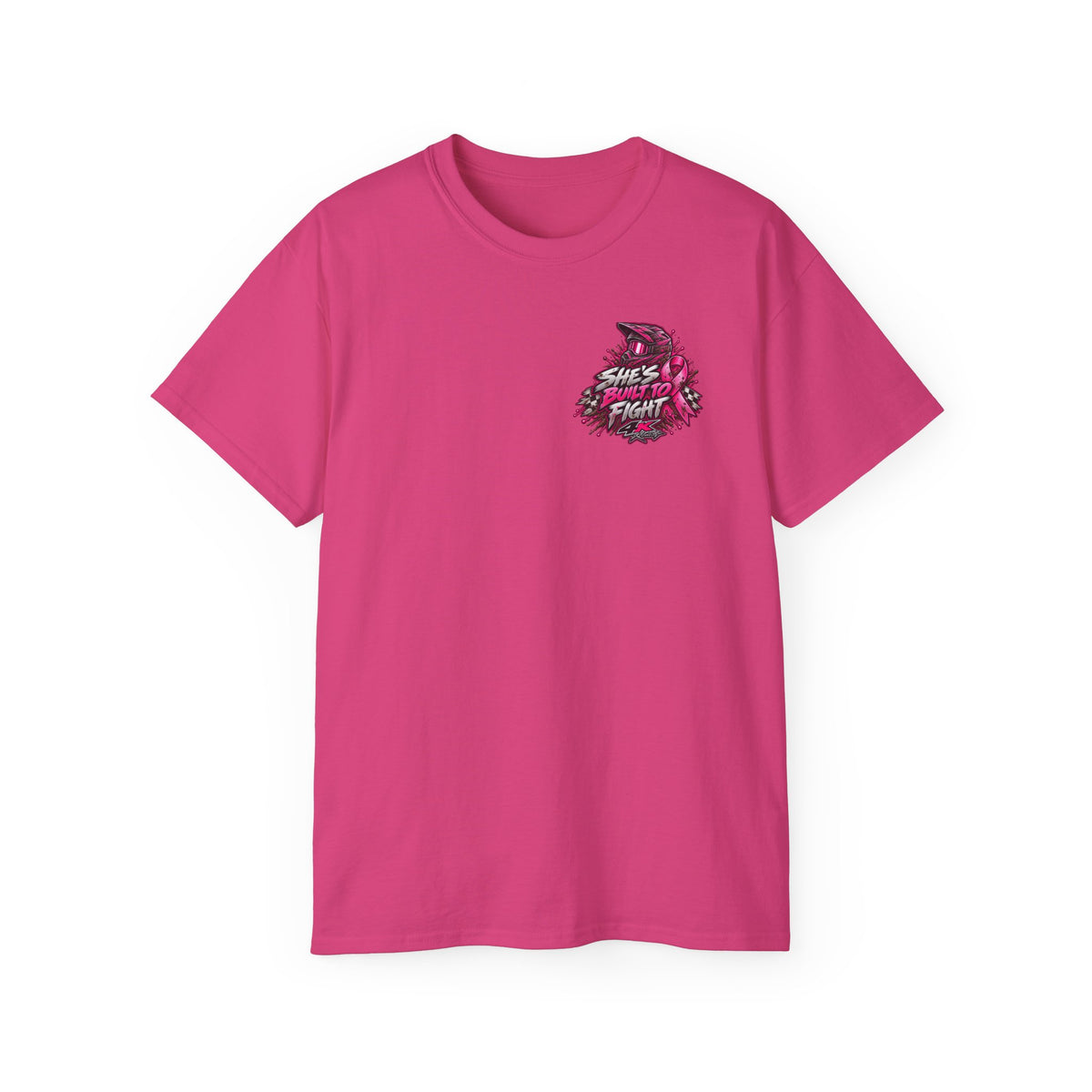 She's Built to Fight — 4kRacing Awareness Tee