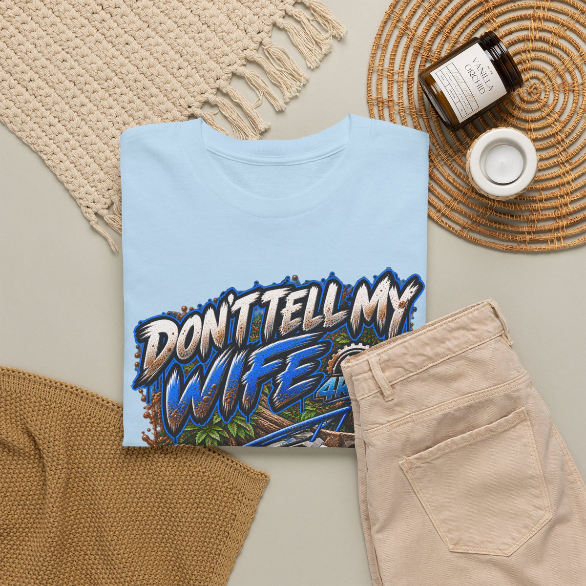DON’T TELL MY WIFE — 4KRACING TEE