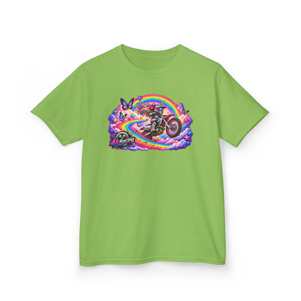 Kids Tee — Rainbow Moto Adventure