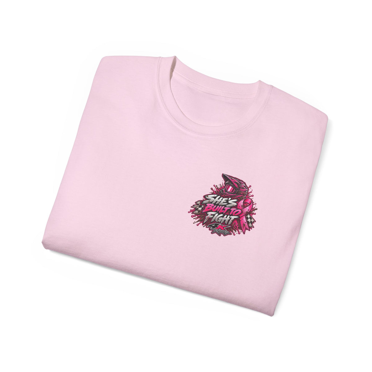 She's Built to Fight — 4kRacing Awareness Tee