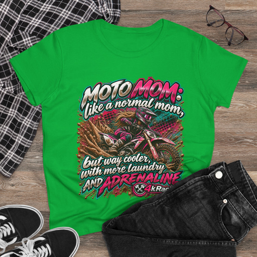 Moto Mom — 4kRacing Tee