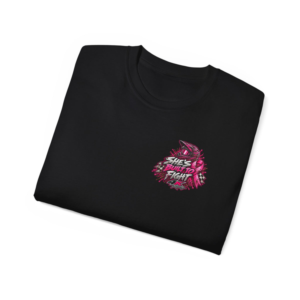 She's Built to Fight — 4kRacing Awareness Tee