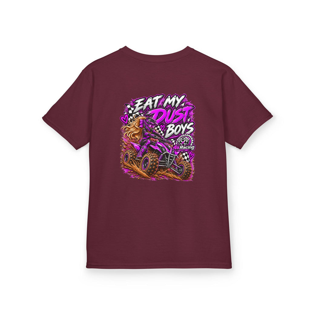 Girls Tee "Eat My Dust Boys" ATV Graphic