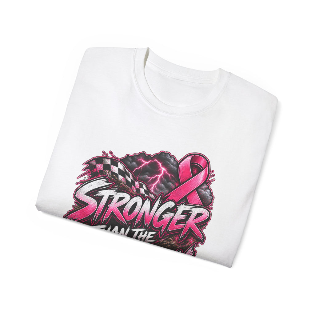 Stronger Than the Storm — 4kRacing Awareness Tee