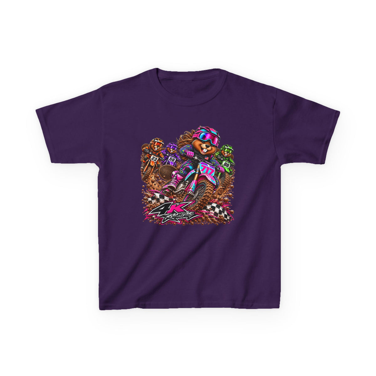 Kids Tee #717 — Beaver Motocross