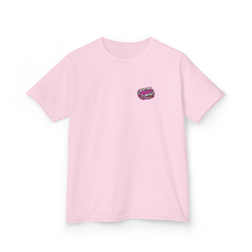 Girl's Tee "Eat My Dust Boys" Dirt Bike Graphic
