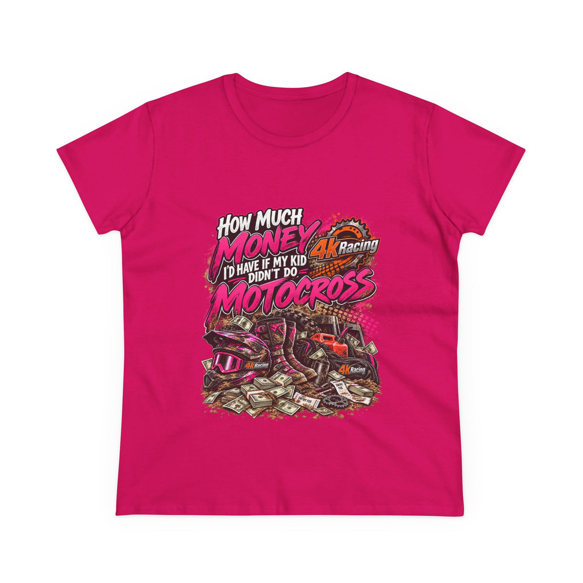How Much Money — 4kRacing Motocross Tee