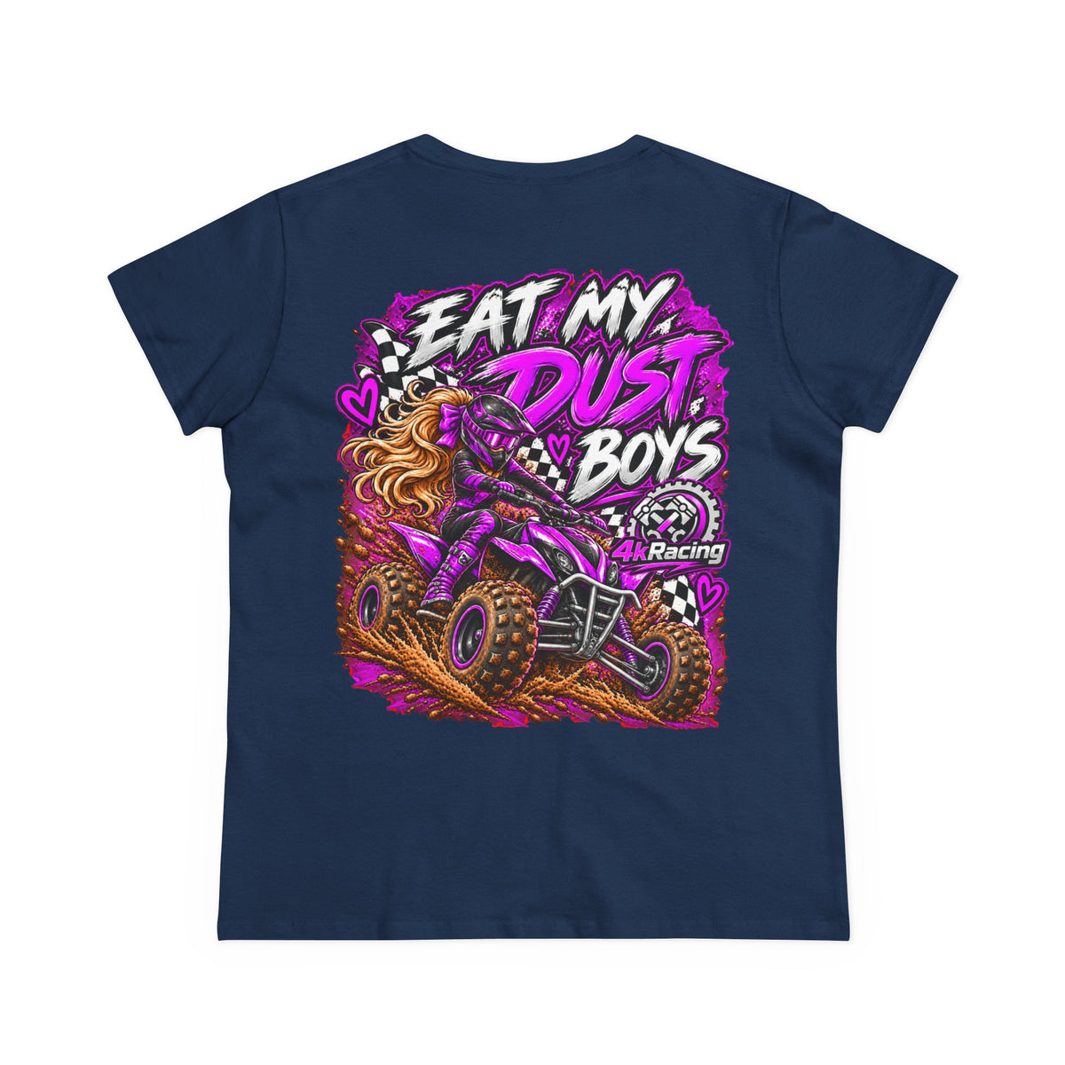 Women's Tee "Eat My Dust, Boys" ATV Graphic