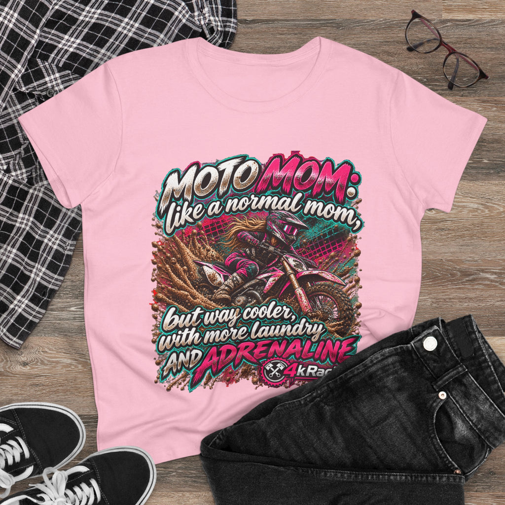 Moto Mom — 4kRacing Tee
