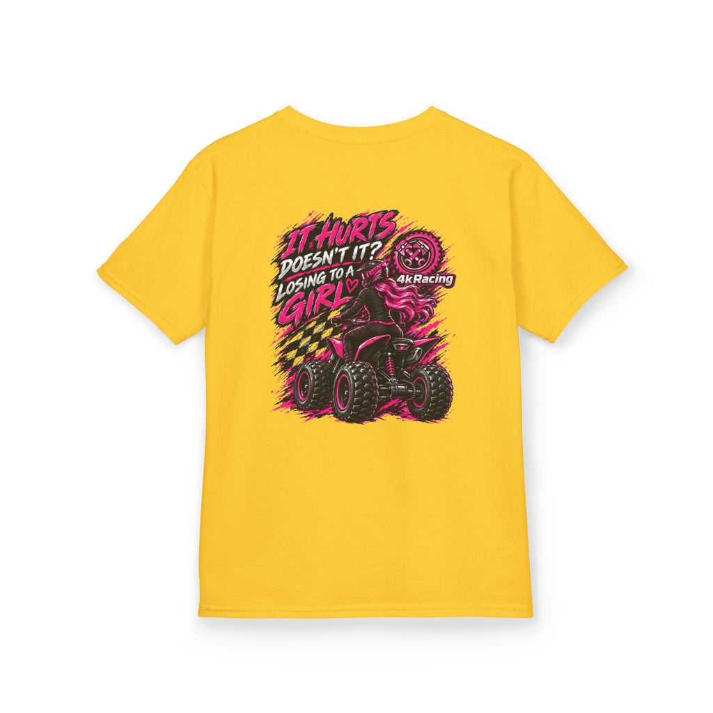 Girls Tee — Does It Hurt Losing To A Girl