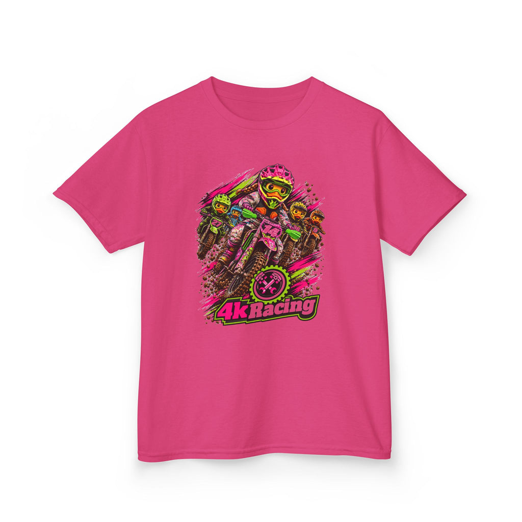 Kara's #14 4kRacing Motocross Kids Tee