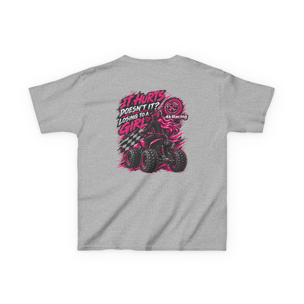 Girls Tee — Does It Hurt Losing To A Girl