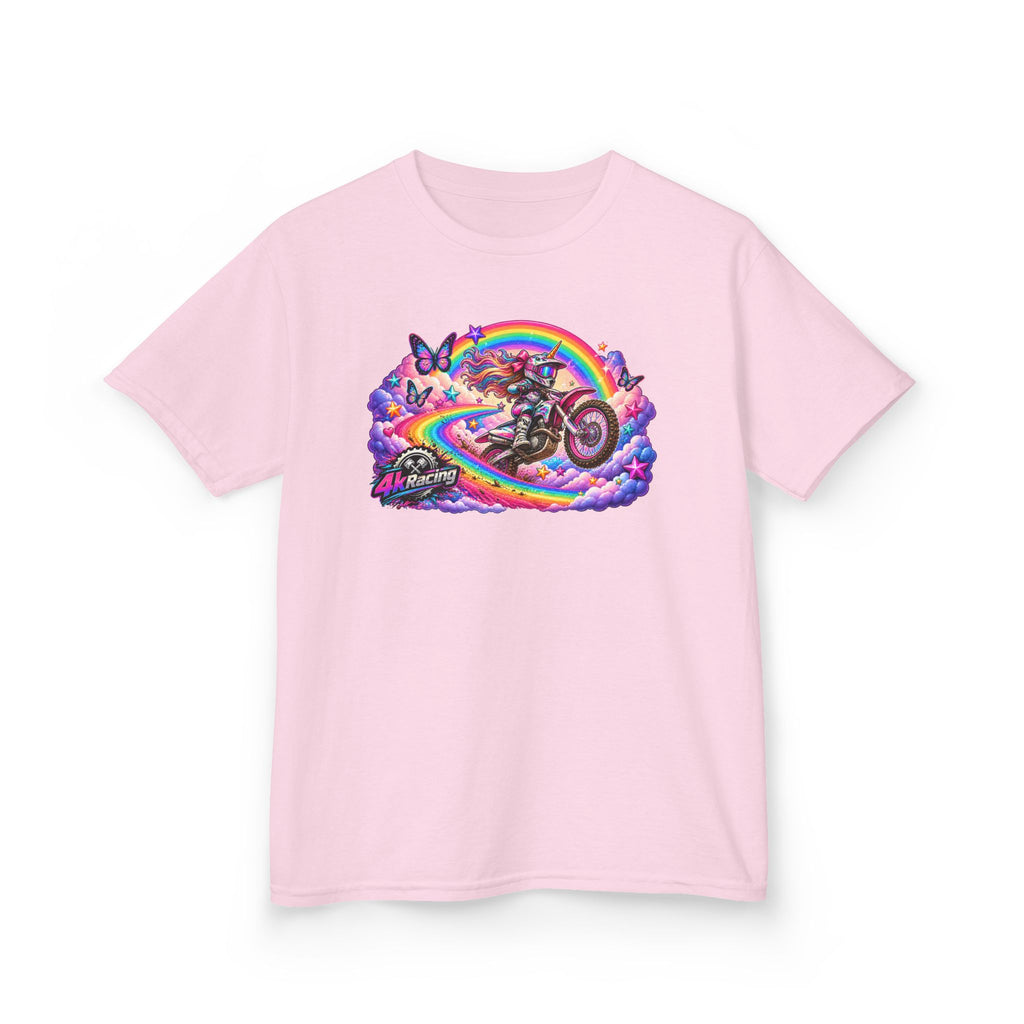 Kids Tee — Rainbow Moto Adventure