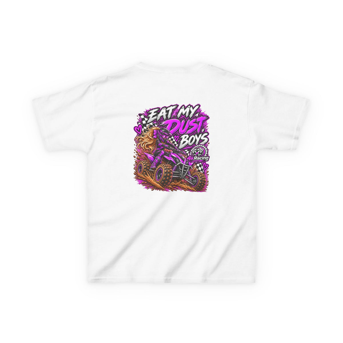 Girls Tee "Eat My Dust Boys" ATV Graphic