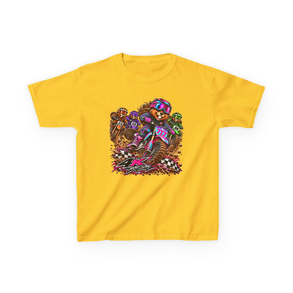 Kids Tee #717 — Beaver Motocross