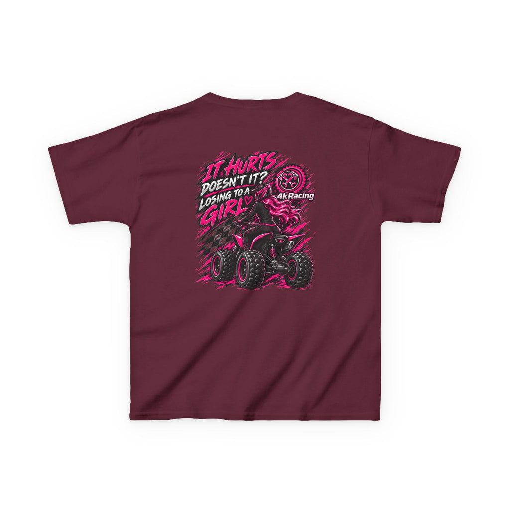 Girls Tee — Does It Hurt Losing To A Girl