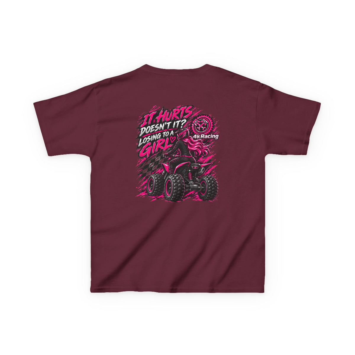 Girls Tee — Does It Hurt Losing To A Girl