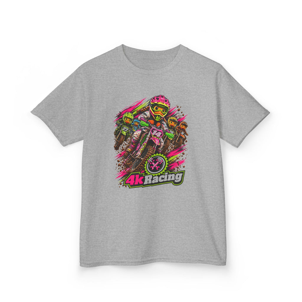 Kara's #14 4kRacing Motocross Kids Tee
