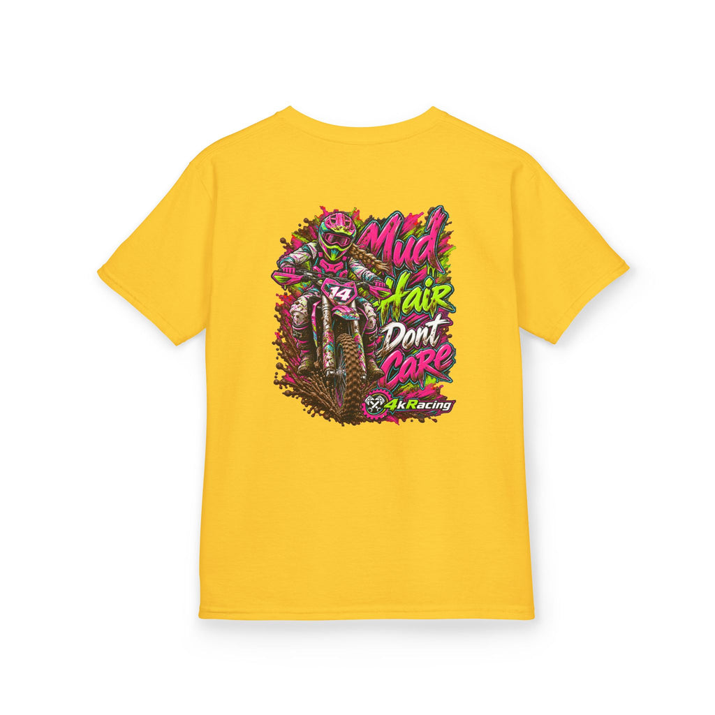 Girls Tee "Mud Hair Don’t Care"