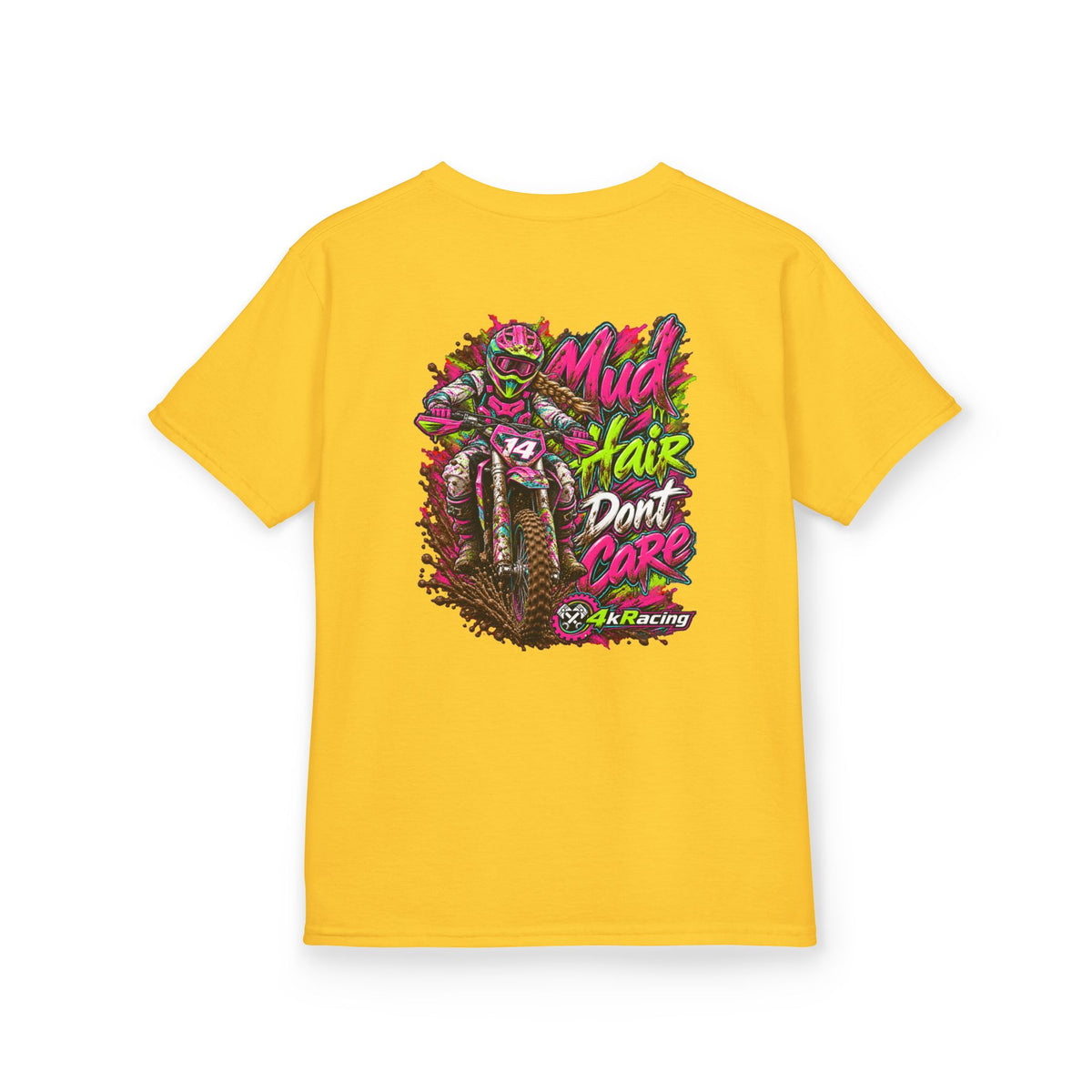 Girls Tee "Mud Hair Don’t Care"
