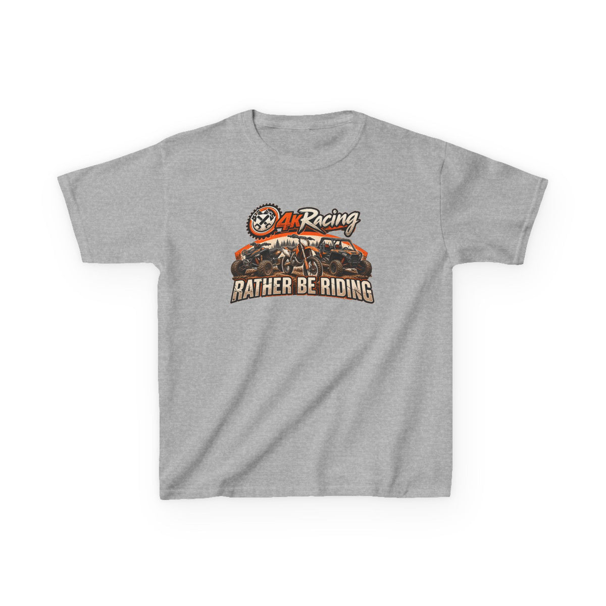 Kids Racing Tee — Rather Be Riding