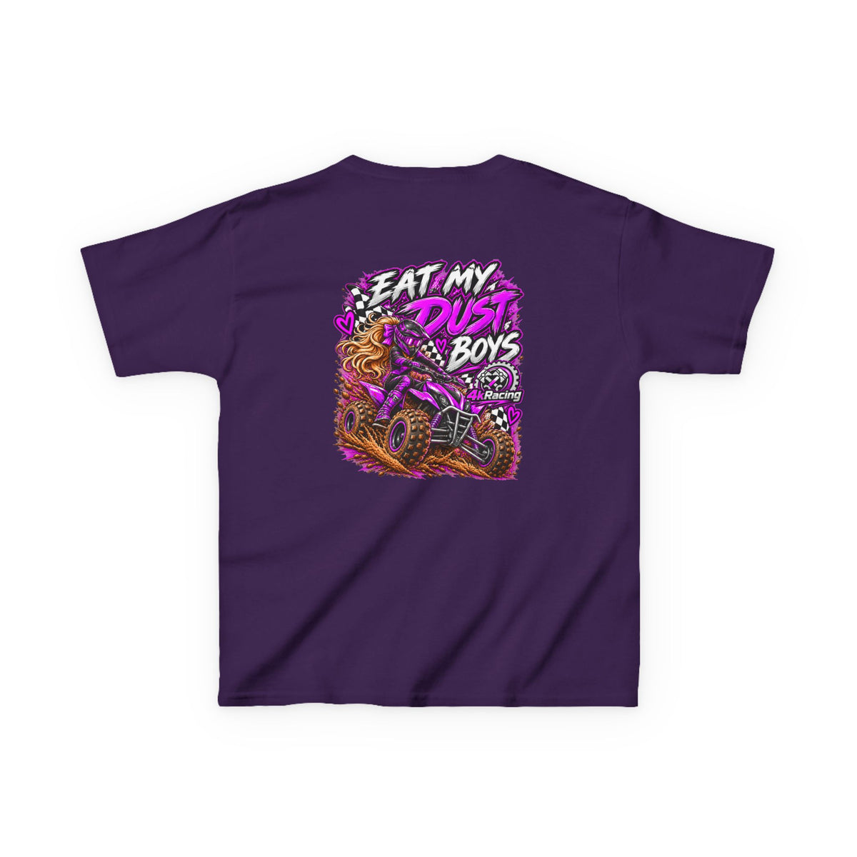 Girls Tee "Eat My Dust Boys" ATV Graphic