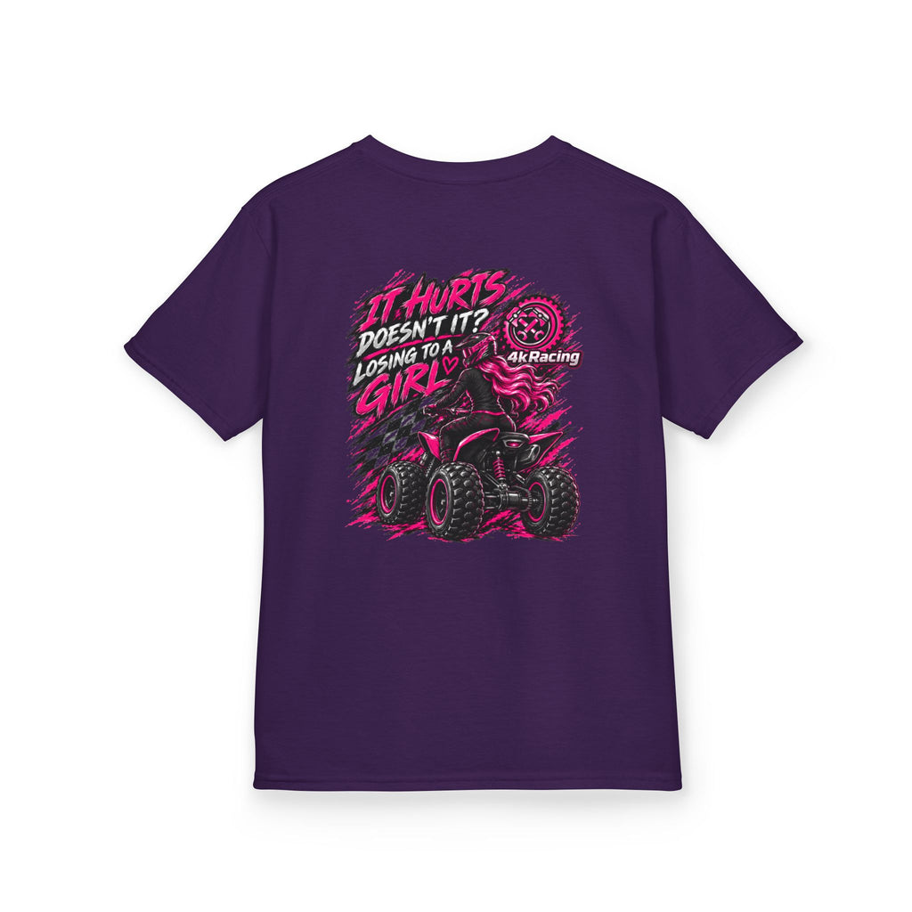 Girls Tee — Does It Hurt Losing To A Girl