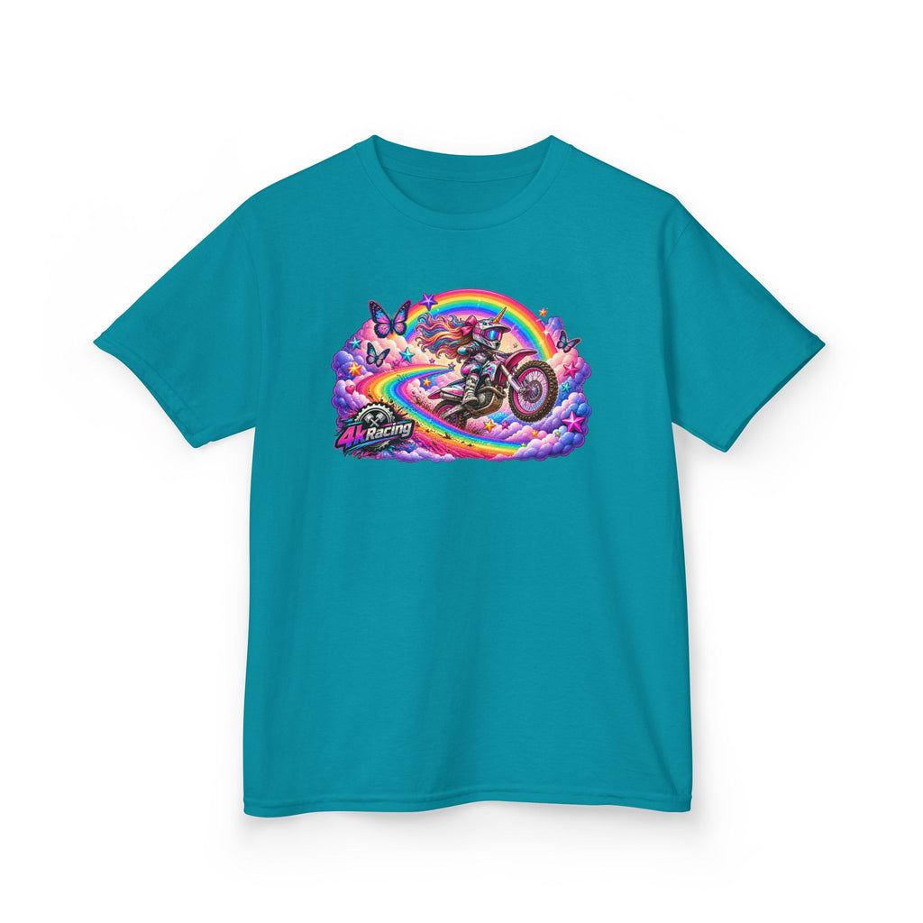 Kids Tee — Rainbow Moto Adventure
