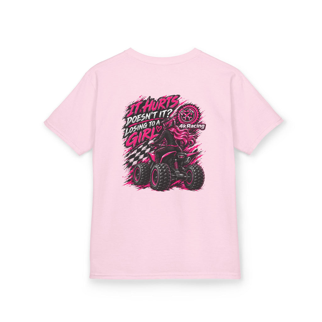 Girls Tee — Does It Hurt Losing To A Girl