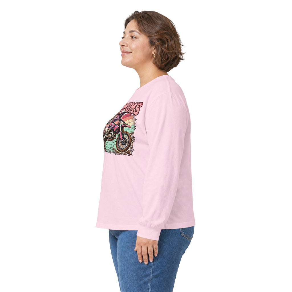 4kRacing Moto Moms — Fueled by Coffee & Anxiety Long Sleeve Tee
