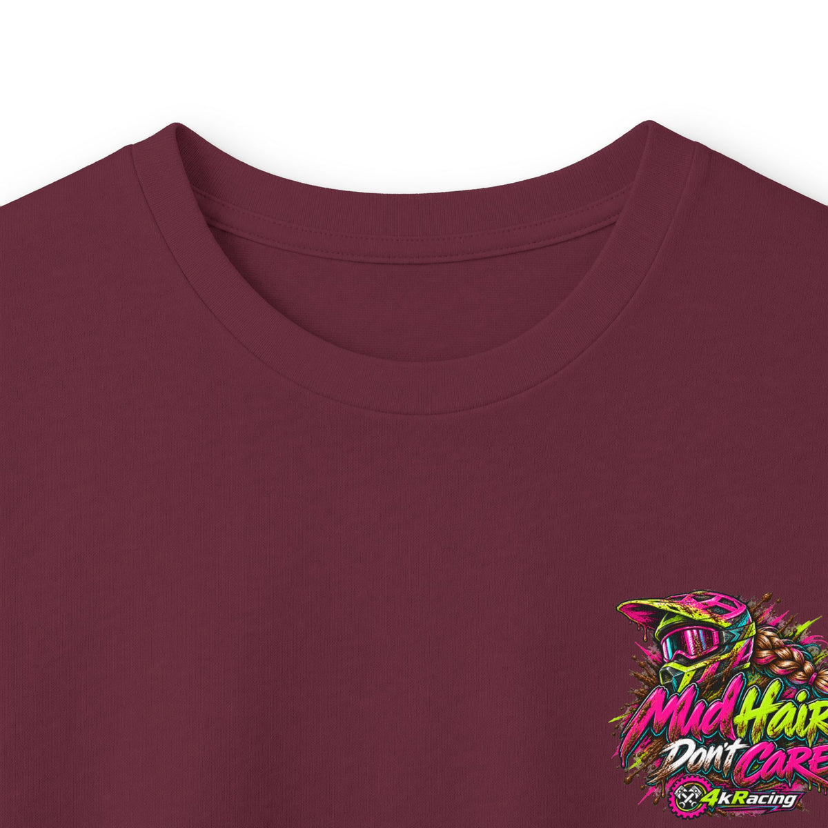 4kRacing Long Sleeve Tee — “Mud Hair Don’t Care”