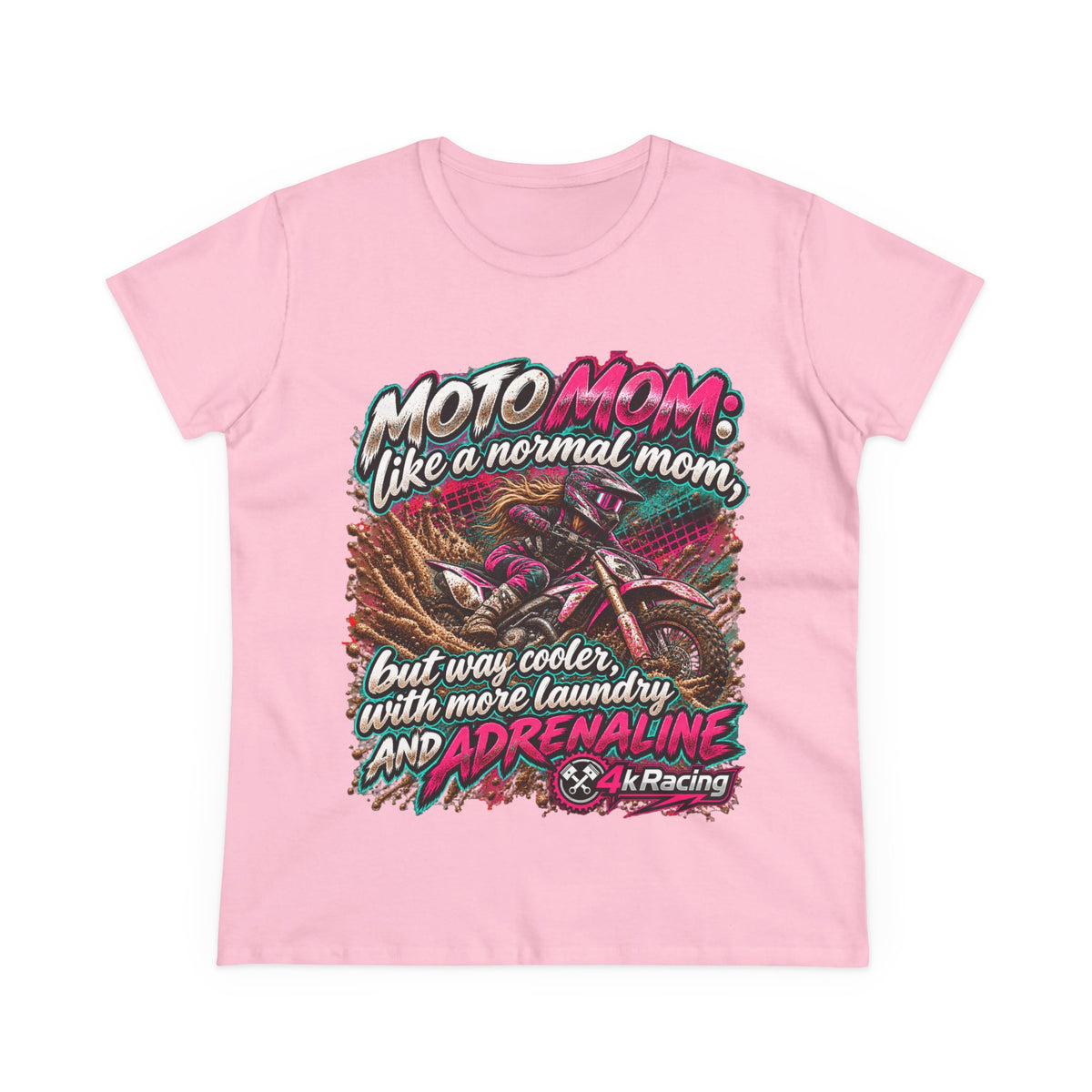 Moto Mom — 4kRacing Tee