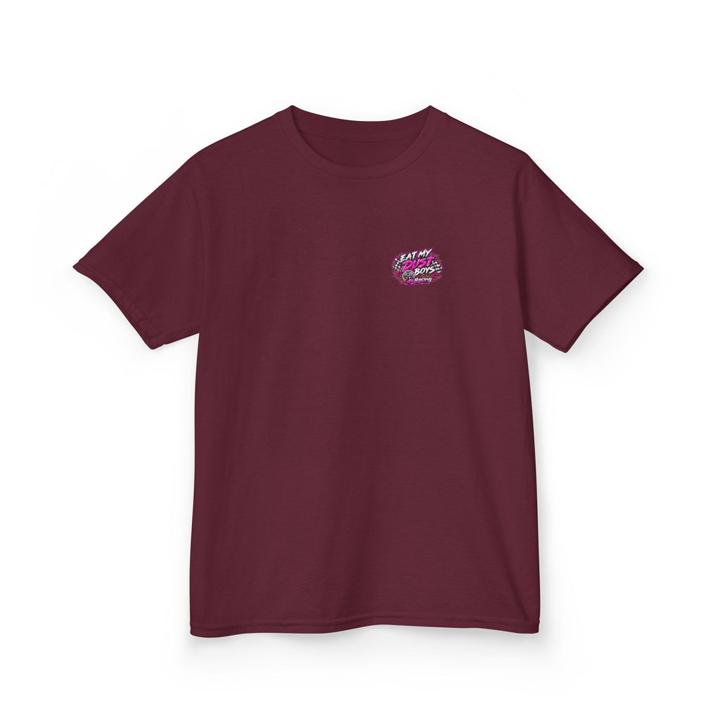 Girl's Tee "Eat My Dust Boys" Dirt Bike Graphic
