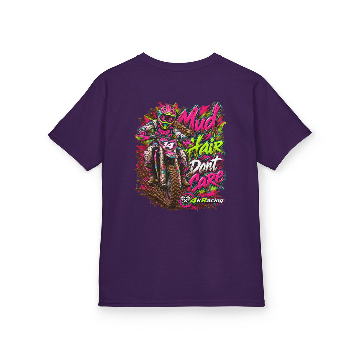 Girls Tee "Mud Hair Don’t Care"