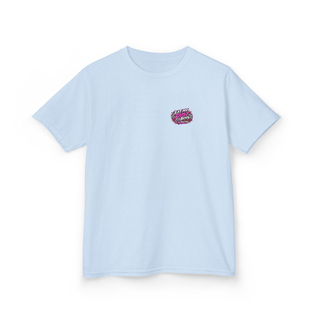 Girl's Tee "Eat My Dust Boys" Dirt Bike Graphic