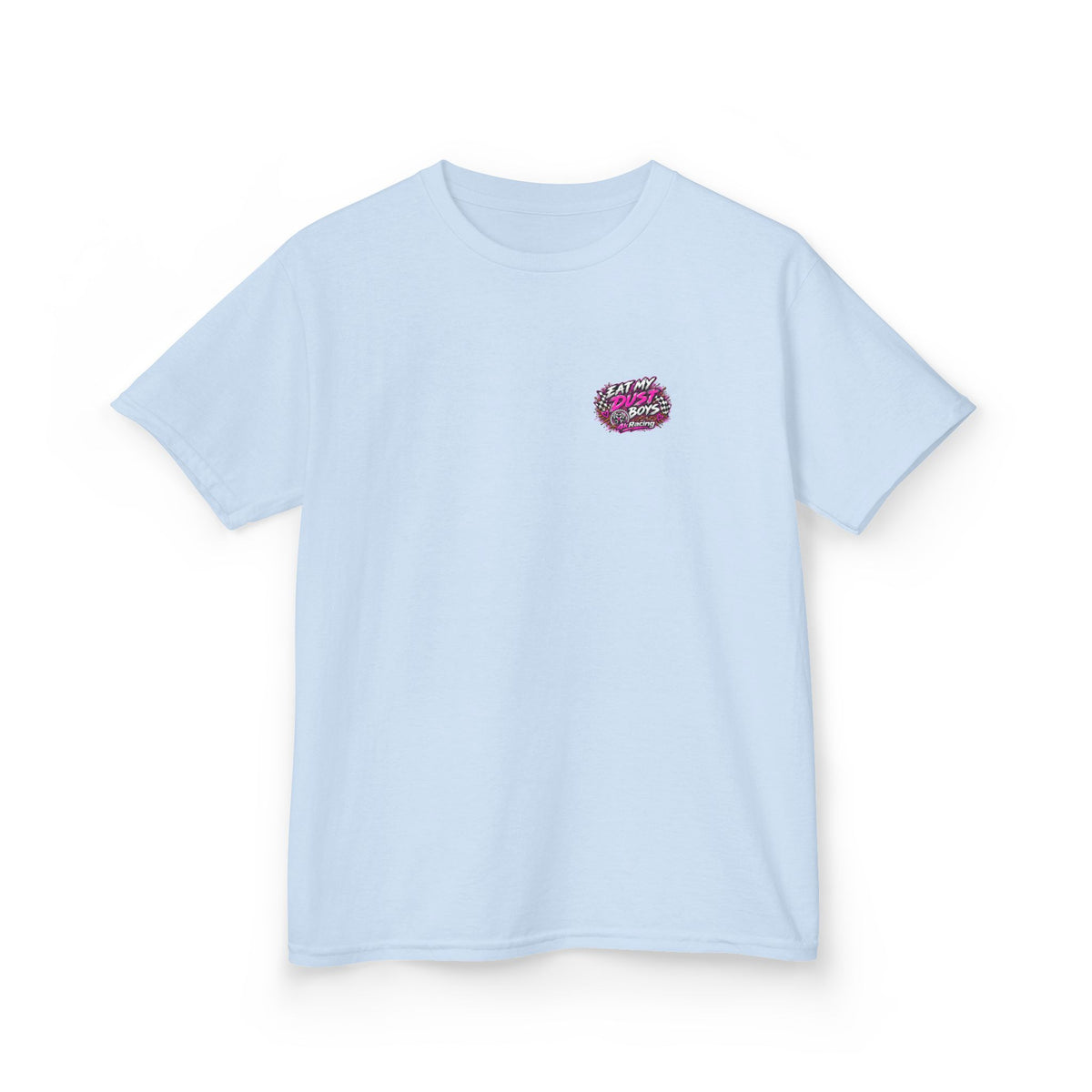 Girl's Tee "Eat My Dust Boys" Dirt Bike Graphic