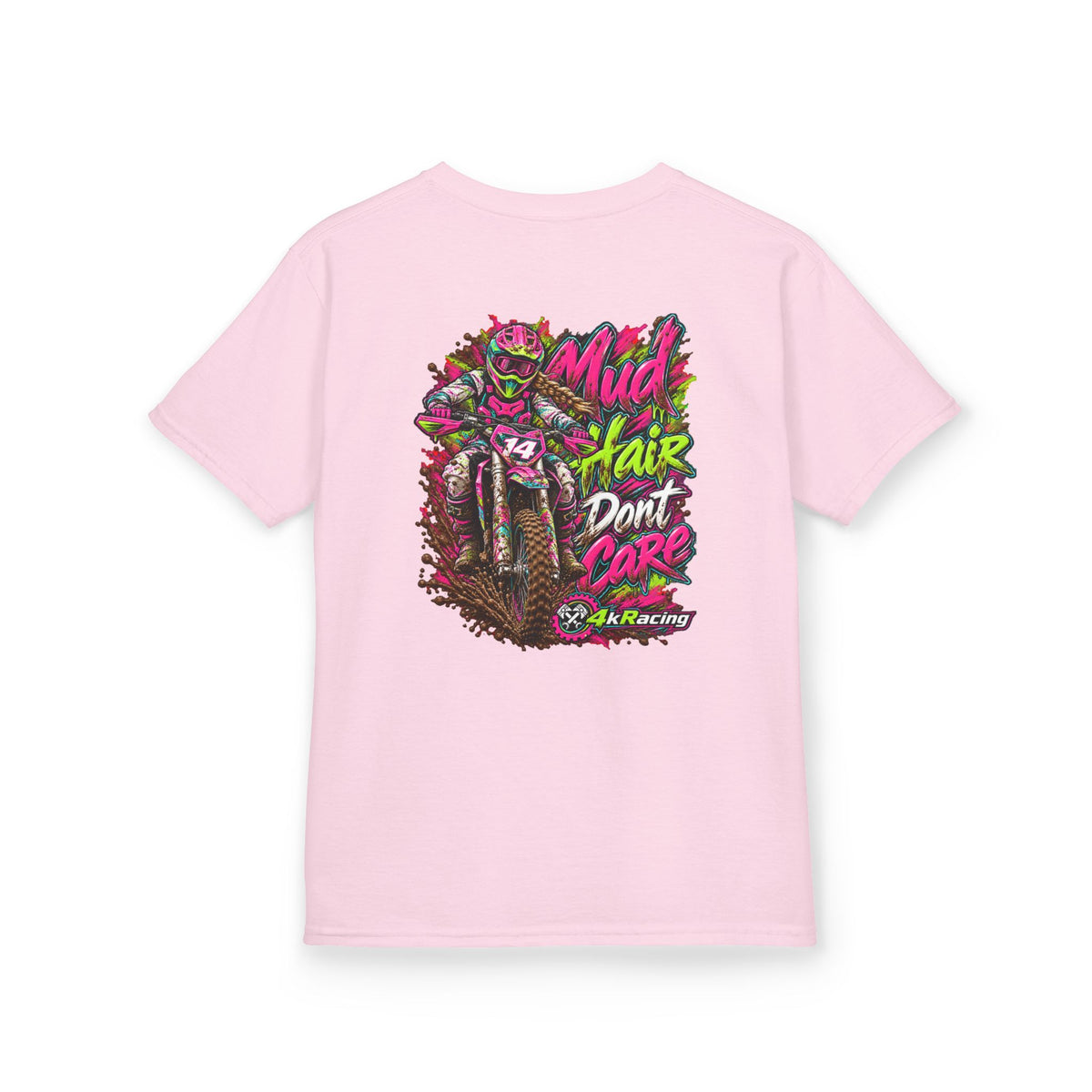 Girls Tee "Mud Hair Don’t Care"