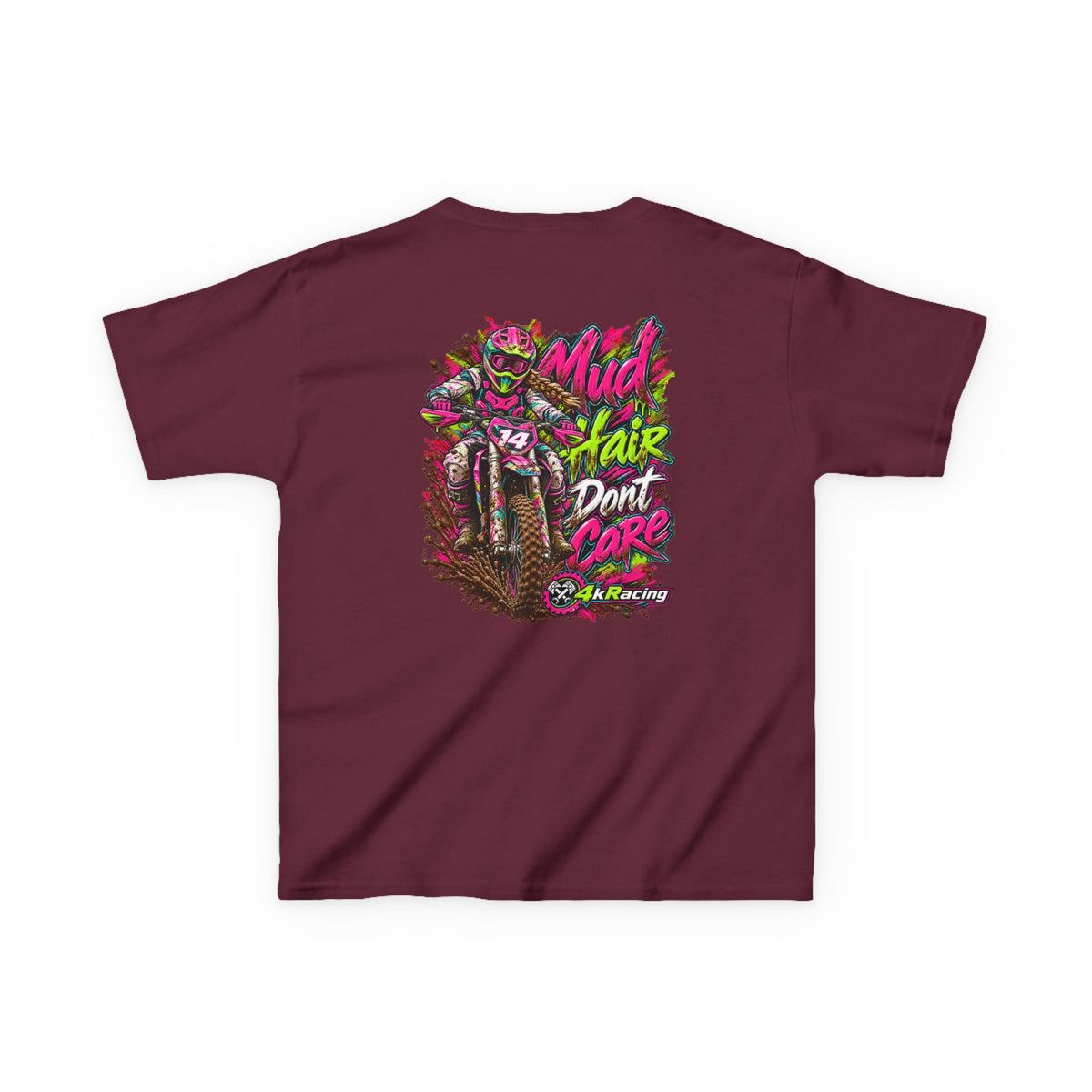 Girls Tee "Mud Hair Don’t Care"