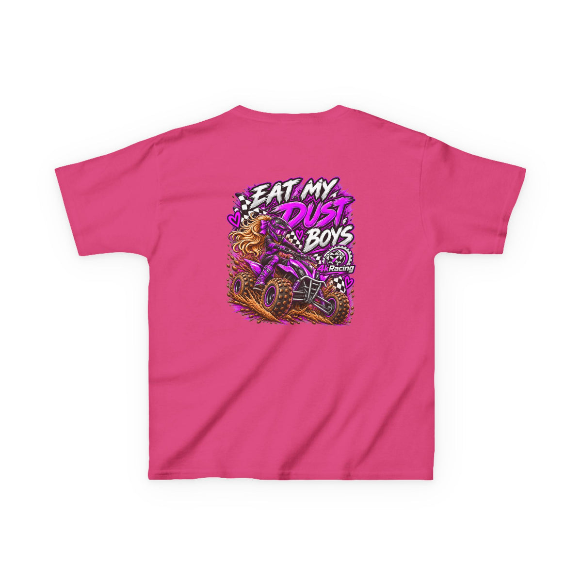 Girls Tee "Eat My Dust Boys" ATV Graphic