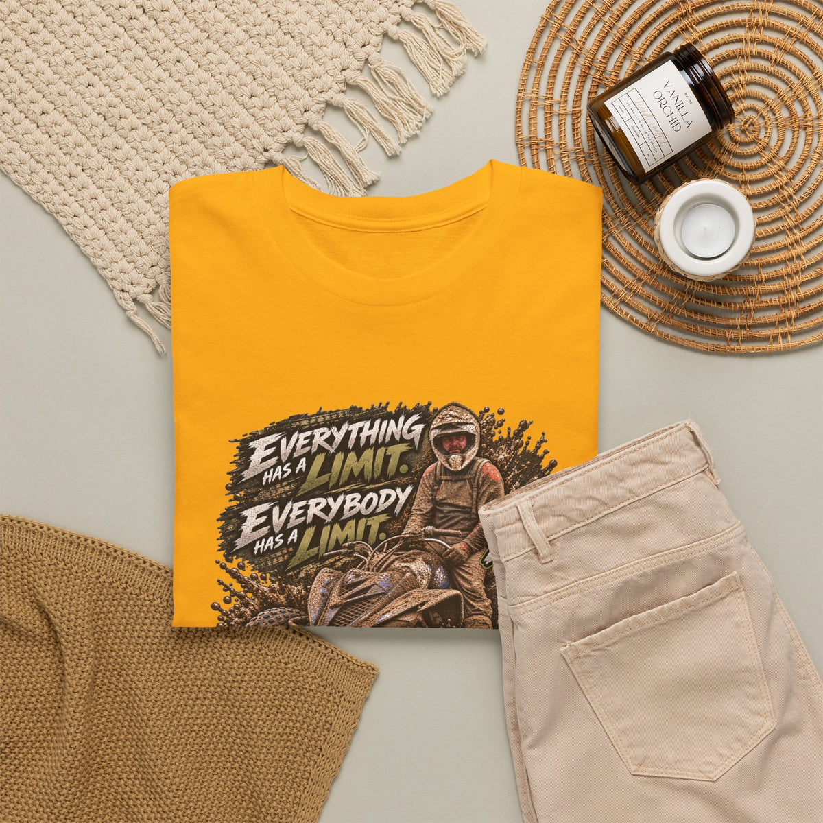 EVERYTHING HAS A LIMIT — 4kRacing Tee