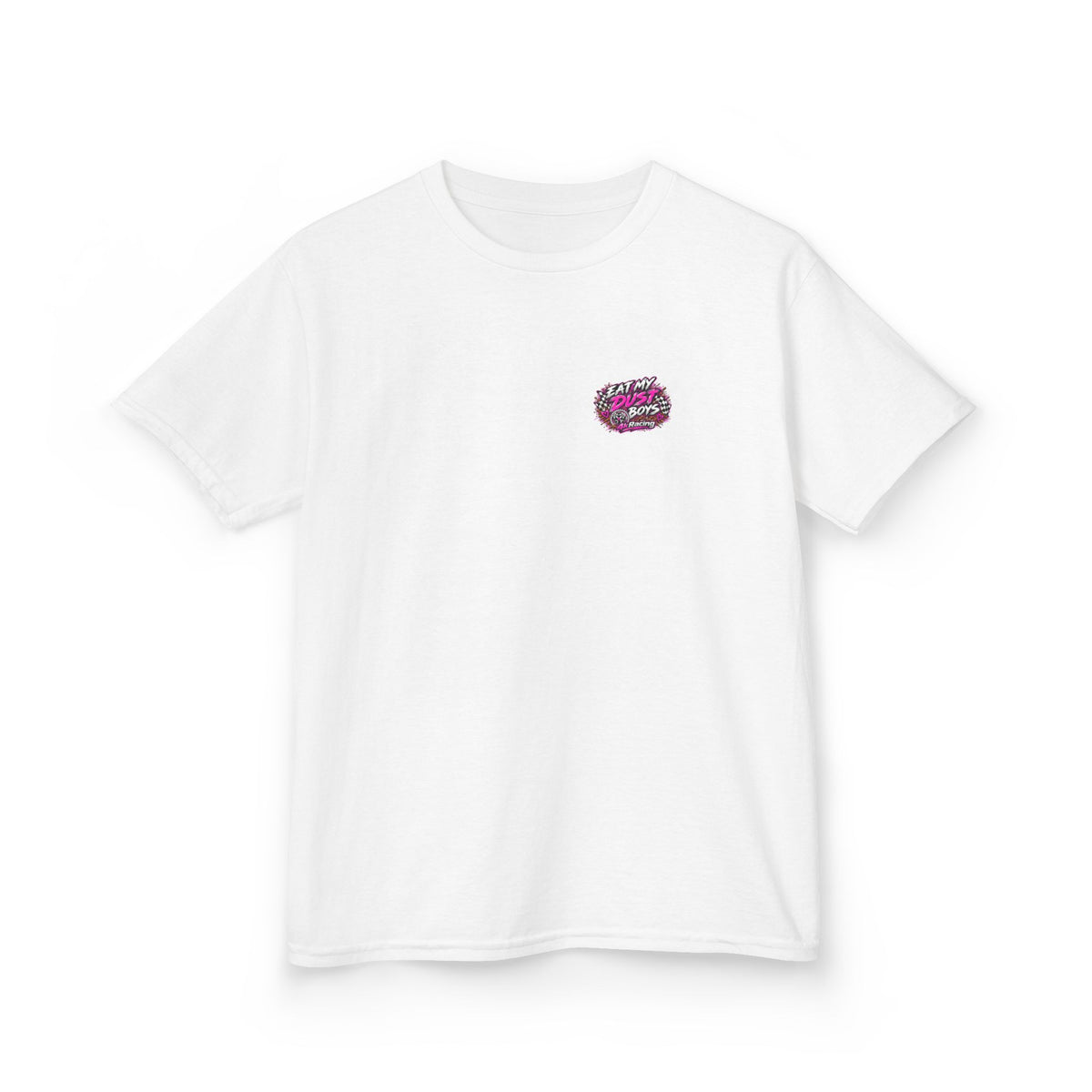 Girl's Tee "Eat My Dust Boys" Dirt Bike Graphic