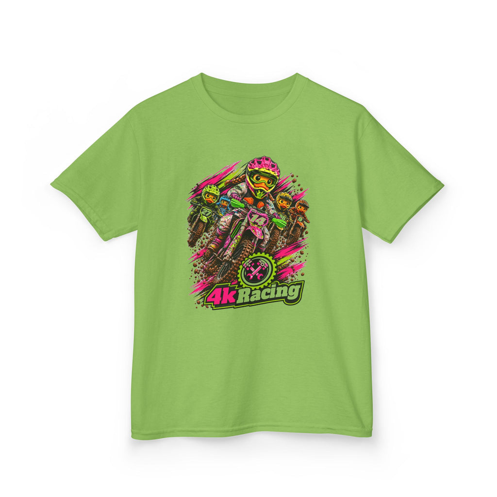Kara's #14 4kRacing Motocross Kids Tee