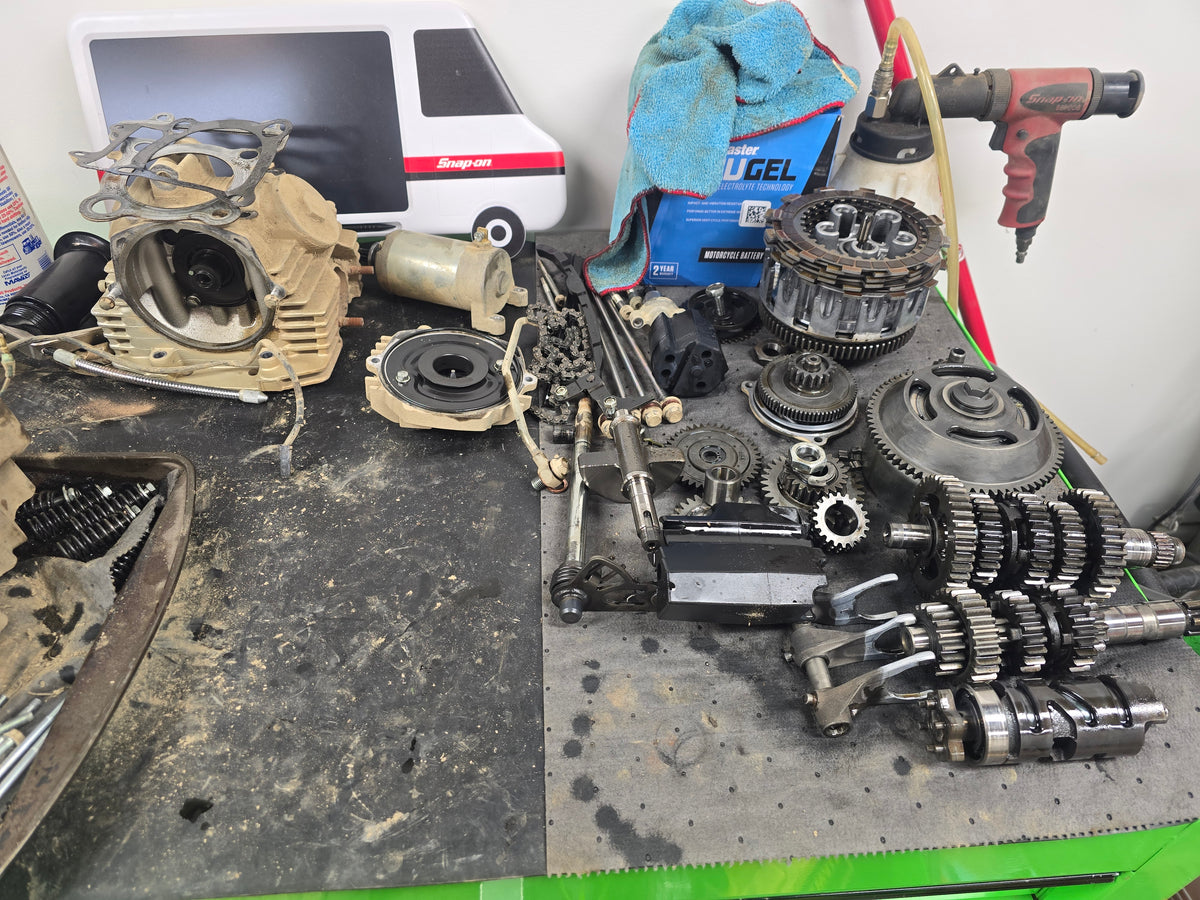 Before ENGINE REBUILD