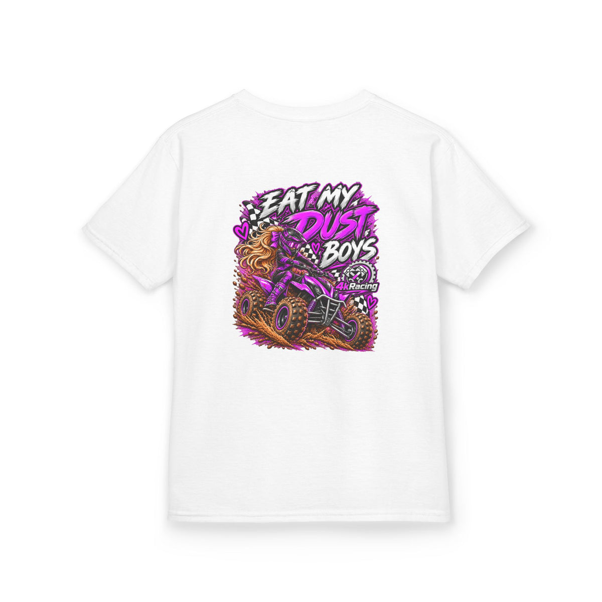 Girls Tee "Eat My Dust Boys" ATV Graphic