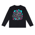 Adult Retro Style Long Sleeve Tee