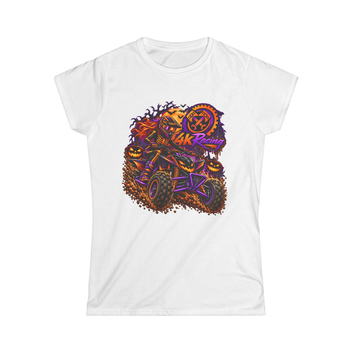 Women's Tee Halloween Racer