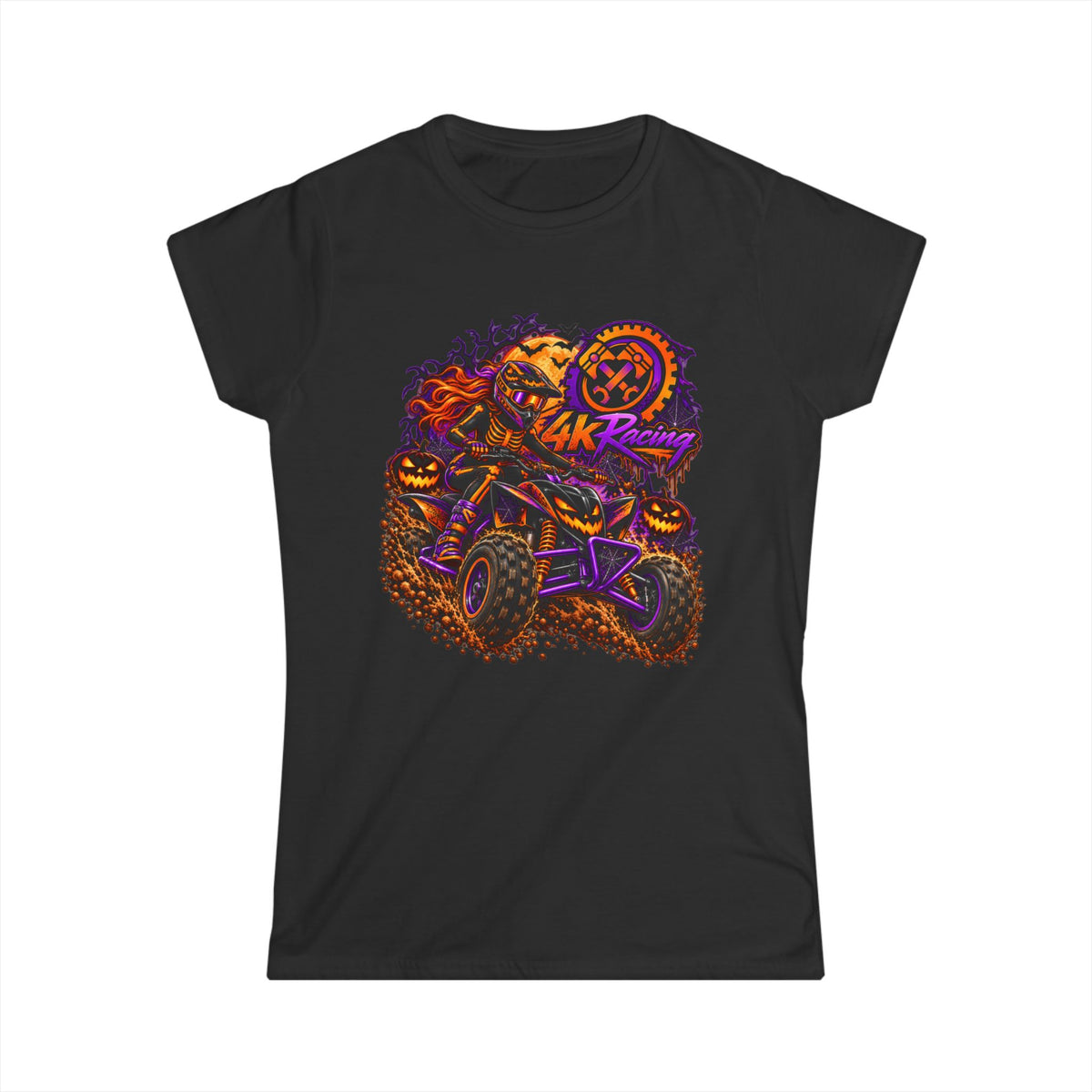 Women's Tee Halloween Racer